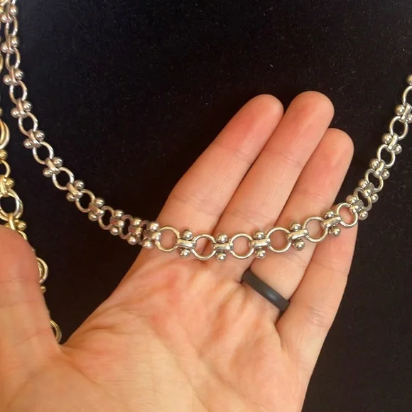 NWT CAbi Gold Chain Necklace Timeless Jewelry - Picture 4 of 9